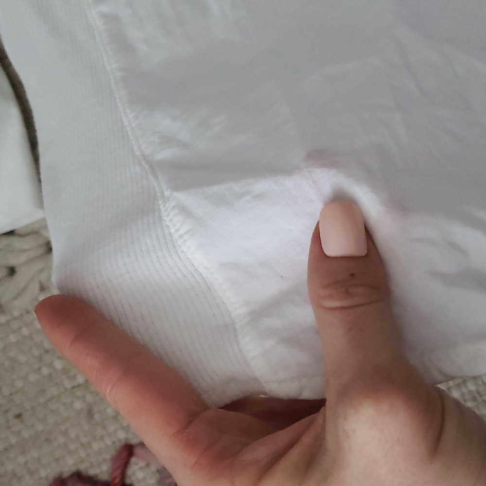 James Perse Crisp White Button-Down Shirt - Picture 15 of 15